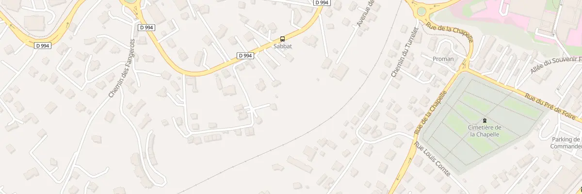 Plan du 23T Rte de Veynes à Gap