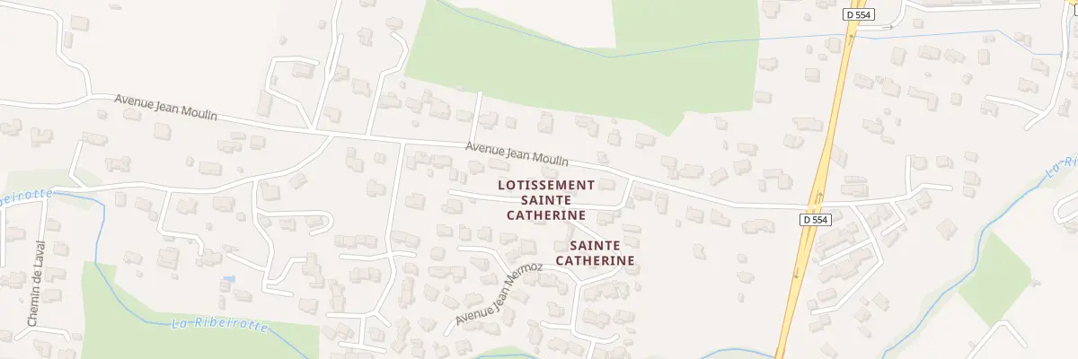Plan du 5449 Sainte Catherine au Val