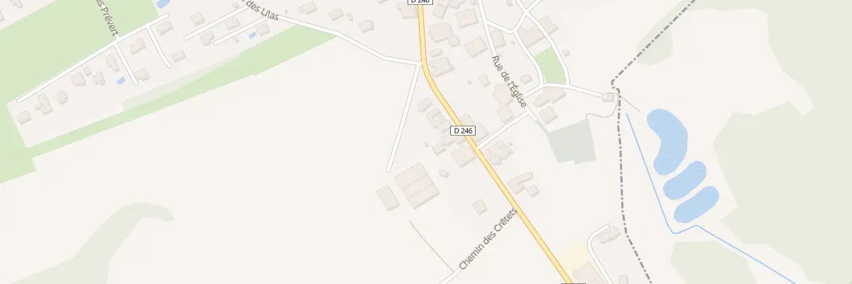 Plan du 28 Gr Grande Rue à La Vèze