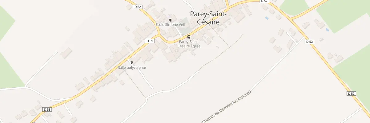 Plan du 8 Rue du Maréchal Foch à Parey-Saint-Césaire