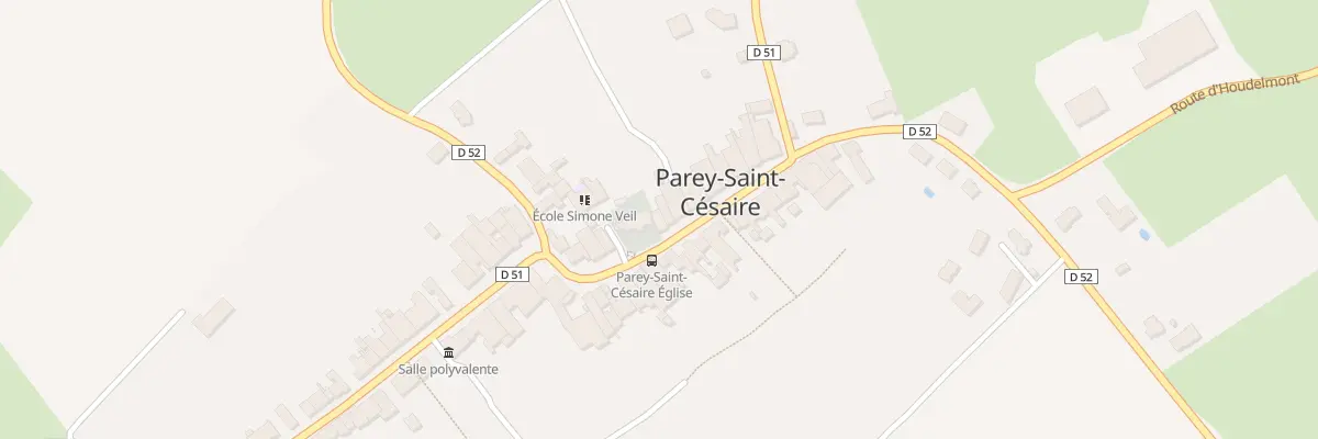 Plan du 9 Rue du Maréchal Foch à Parey-Saint-Césaire