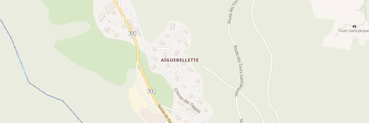 Plan du 8 Che des Fontaines à Allèves