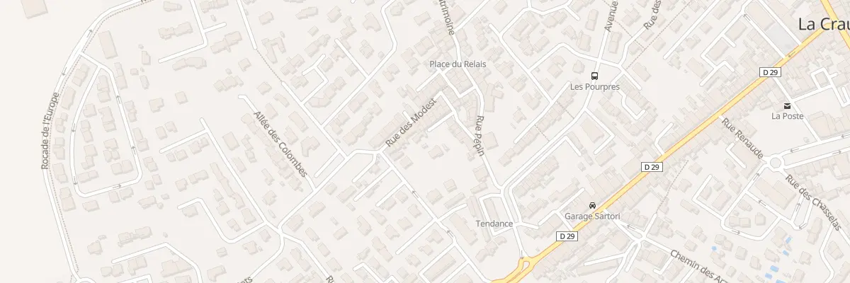 Plan du 13 Rue du Pressoir à La Crau