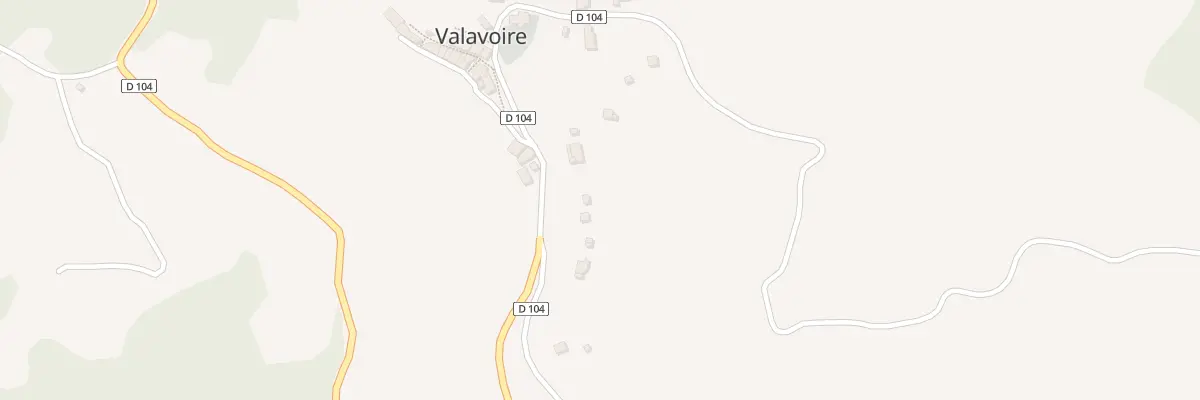 Plan du 5010C Riou de Laurent à Valavoire