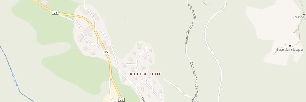 Plan du 13 Che des Fontaines à Allèves