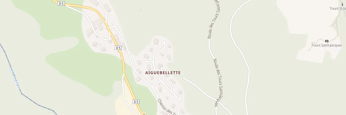 Plan du 15 Che des Fontaines à Allèves