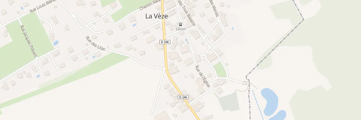 Plan du 19B Gr Grande Rue à La Vèze