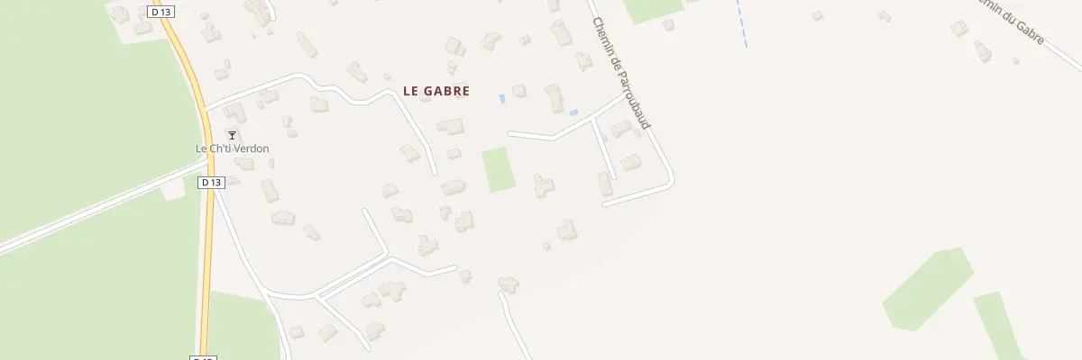 Plan du 9010 Parroubaud à Montmeyan
