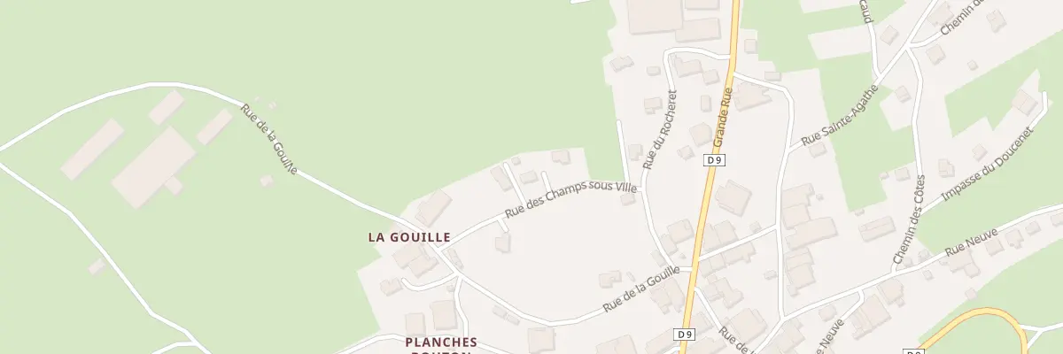 Plan du 5129 Rue des Champs sous Ville à Déservillers