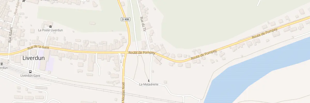 Plan du 1 Rte de Pompey à Liverdun