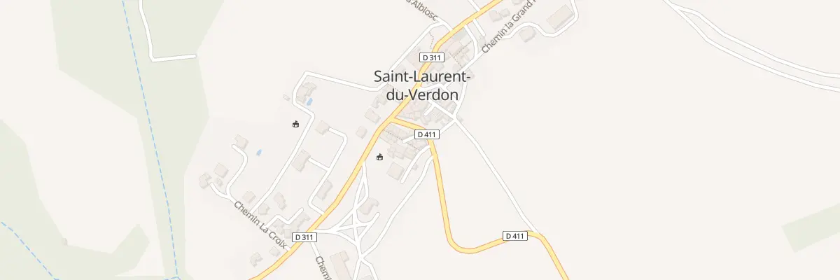 Plan du 51 Rte d’Artignosc à Saint-Laurent-du-Verdon