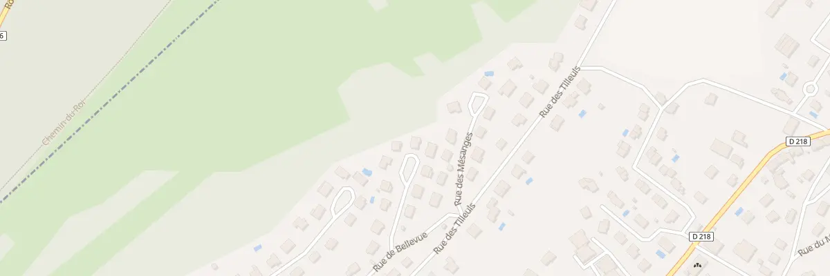 Plan du 11 Rue des Fauvettes à Thise