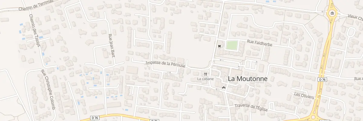Plan du 2 Imp la Perouse à La Crau