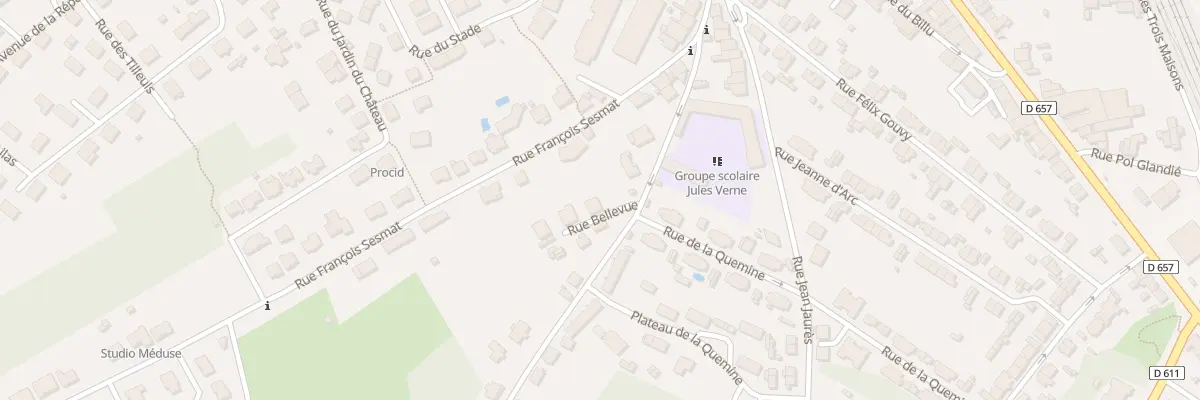 Plan du 8 Rue Bellevue à Dieulouard