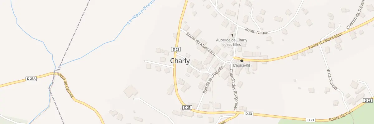 Plan du 223 Rte de Vers à Andilly
