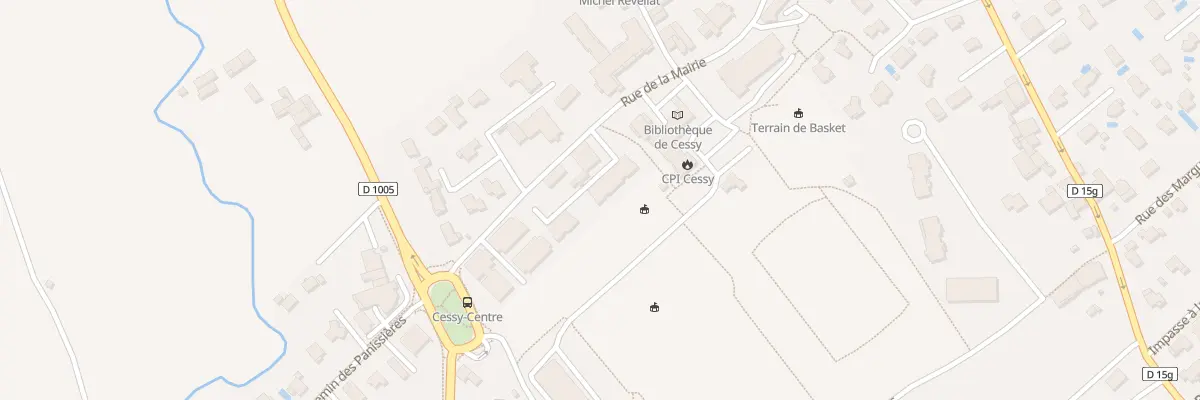 Plan du 535 Rue de la Mairie à Cessy