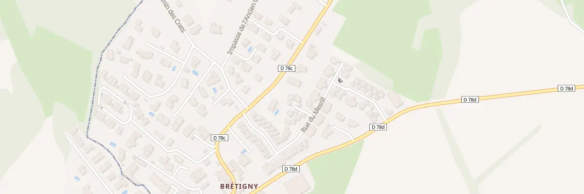 Plan du 36 Rue du Mesnil à Prévessin-Moëns