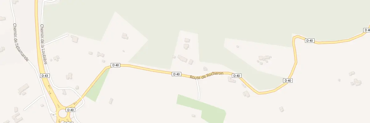 Plan du 361 Rte de Rocbaron à Cuers