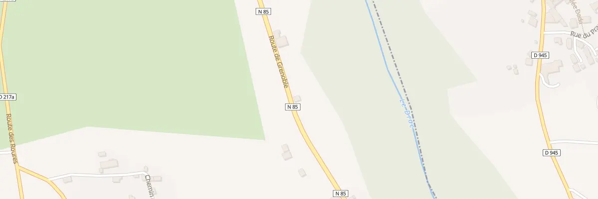 Plan du 62 Rte de Grenoble à La Fare-en-Champsaur