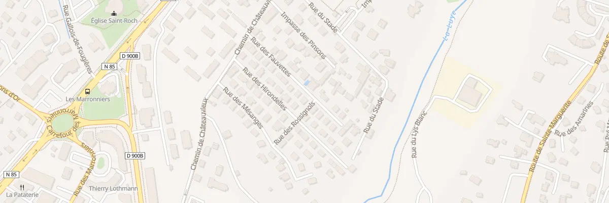 Plan du 20 Rue des Fauvettes à Gap