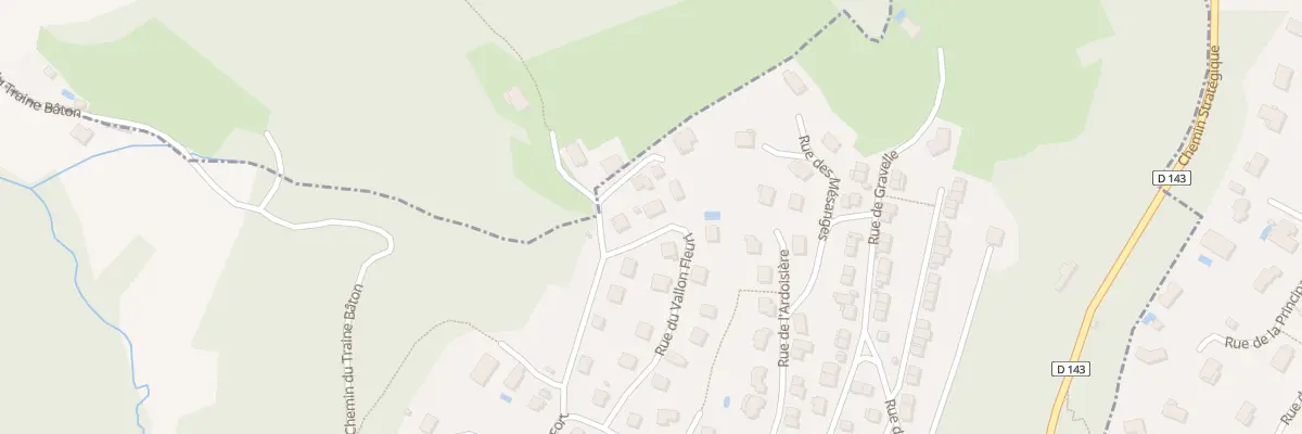 Plan du 14 Rue du Vallon Fleuri à Morre
