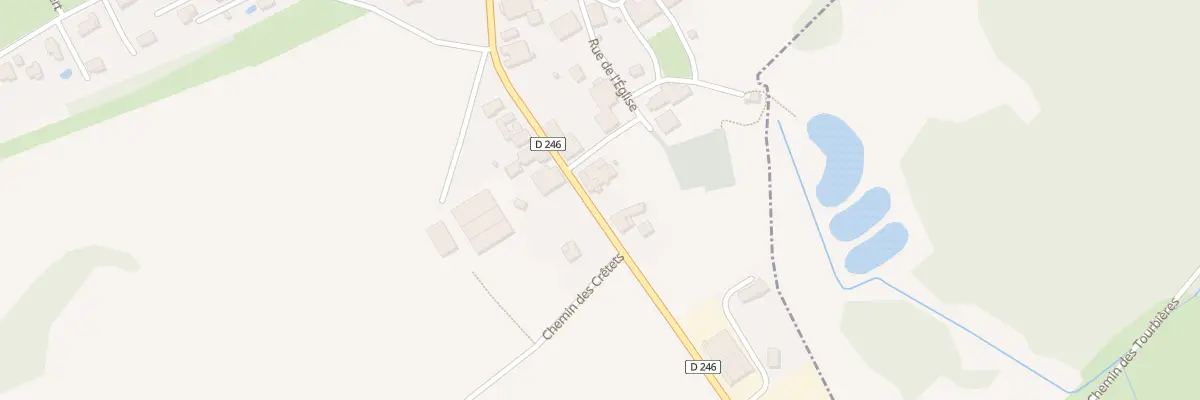 Plan du 25 Gr Grande Rue à La Vèze