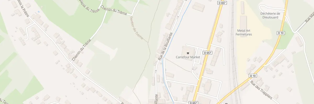 Plan du 21 Rue de la Bouillante à Dieulouard