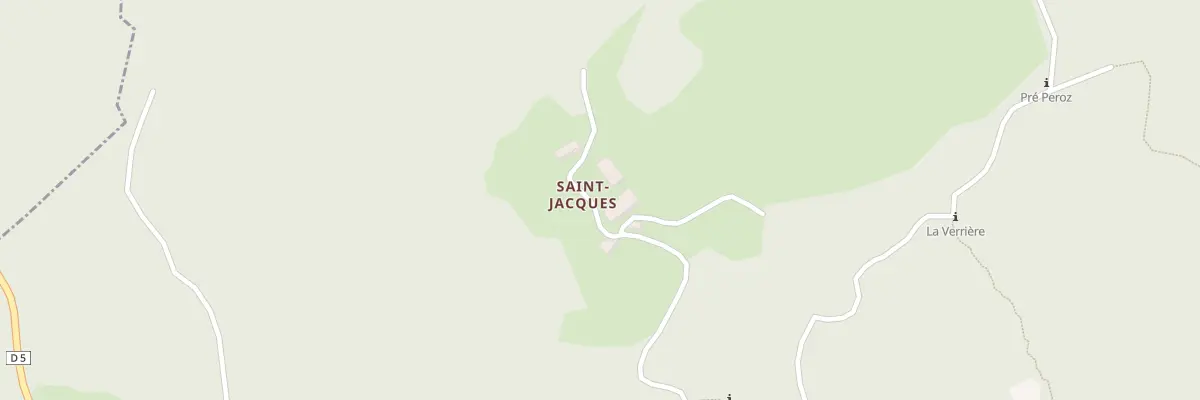 Plan du 4 Rte des Tours St Jacques à Allèves