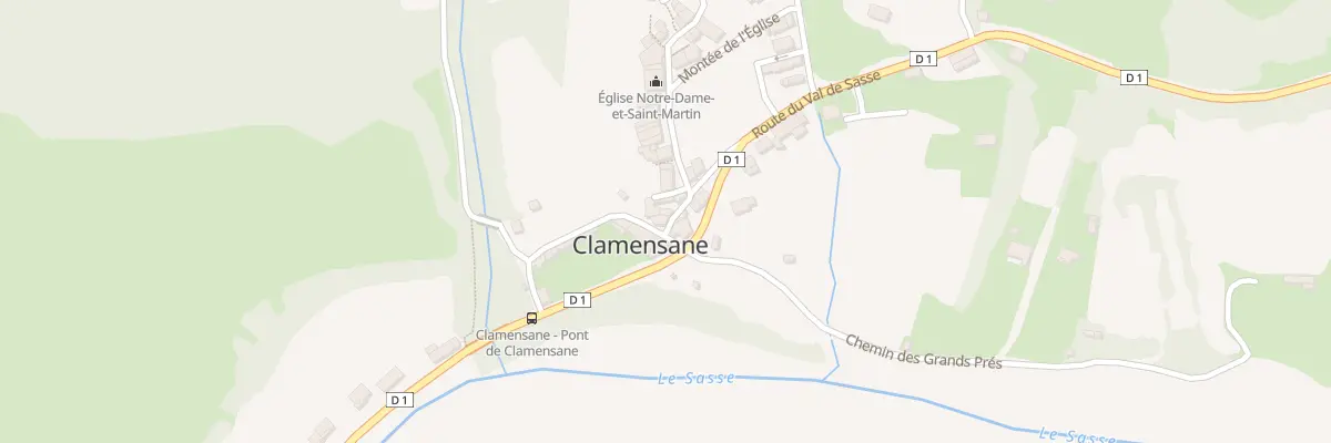 Plan du 5049 Rue Du Moulin à Clamensane