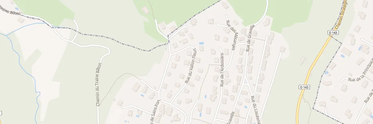 Plan du 7 Rue du Vallon Fleuri à Morre