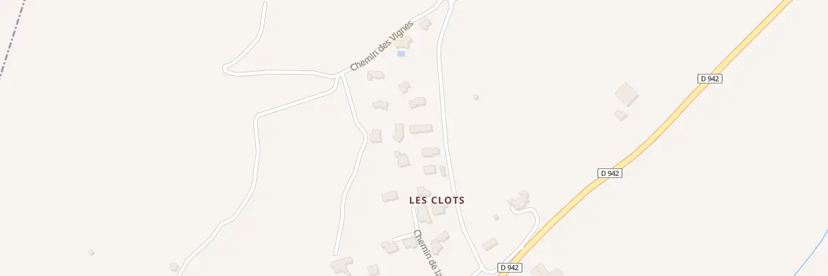 Plan du 5124 Les Clots à Lettret