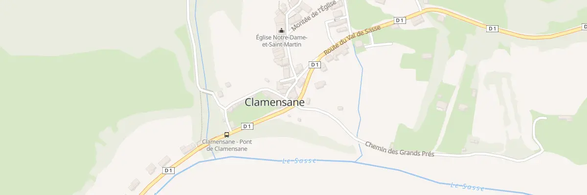 Plan du 5056 Rte Du Val De Sasse à Clamensane