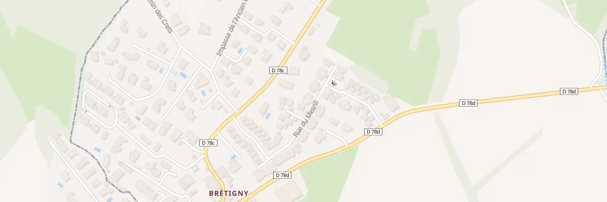 Plan du 30 Rue du Mesnil à Prévessin-Moëns