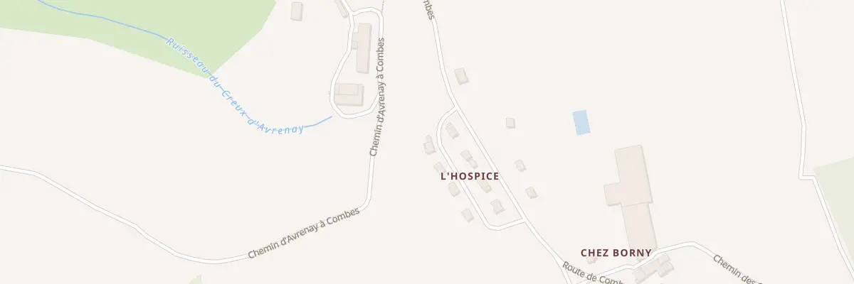 Plan du 50 Che des Chamois à Choisy