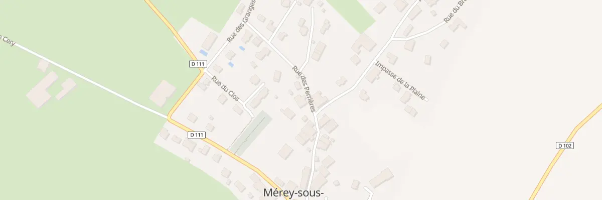 Plan du 1 Rue des Perrières aux Monts-Ronds