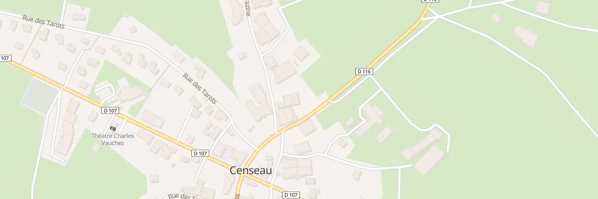 Plan du 4B Che de la Sarrazine à Censeau