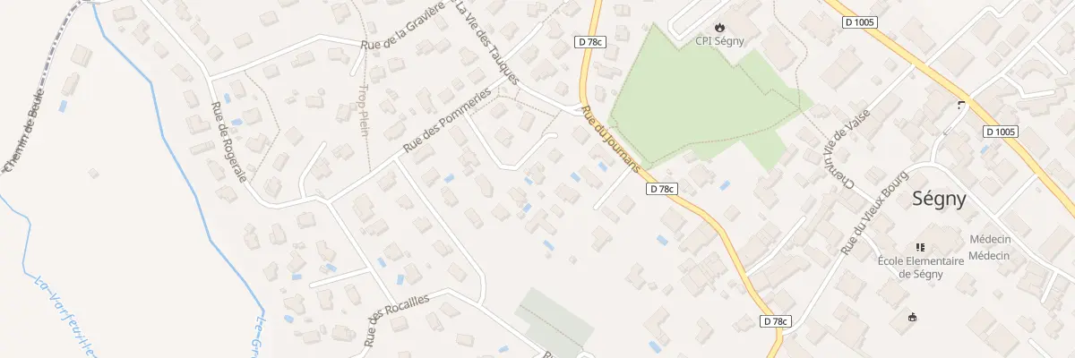 Plan du 88 Rue des Anemones à Ségny