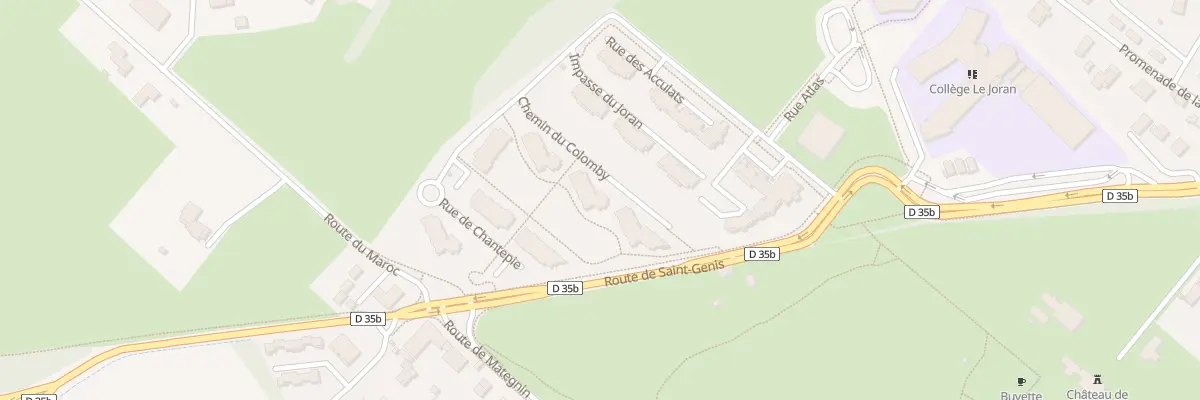 Plan du 151 Rue de Chantepie à Prévessin-Moëns