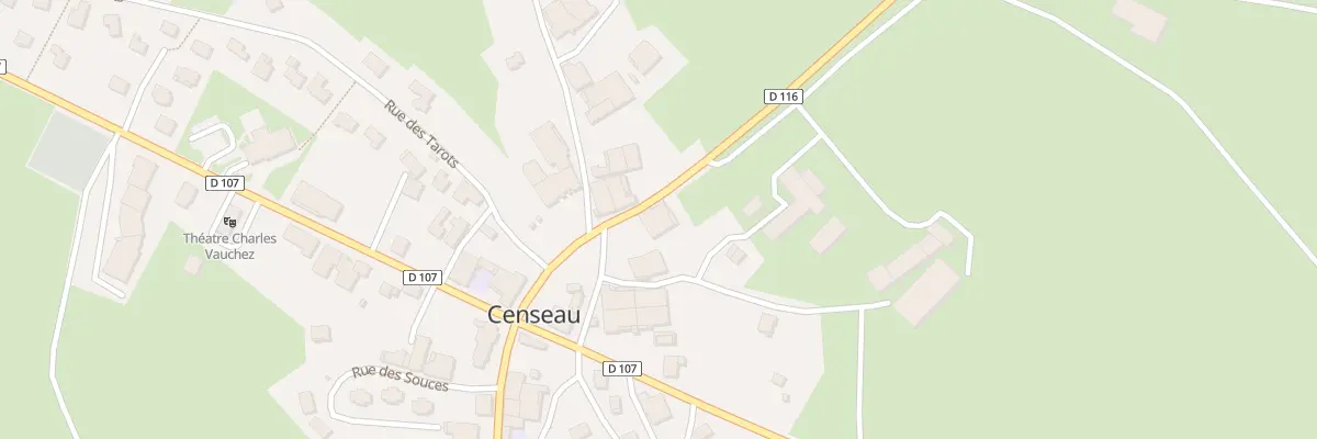 Plan du 2 Rue de l’Oratoire à Censeau