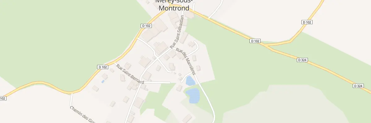 Plan du 2 Rue des Marnières aux Monts-Ronds