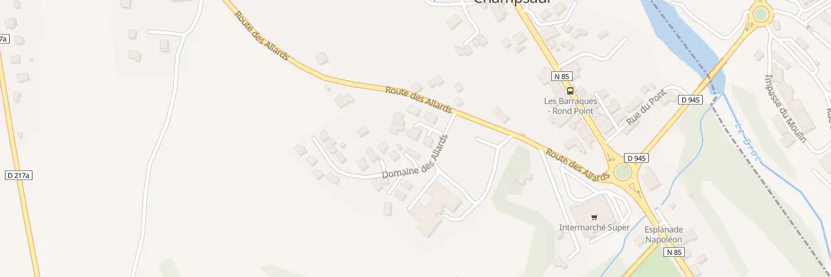 Plan du 6 Domaine des Allards à La Fare-en-Champsaur