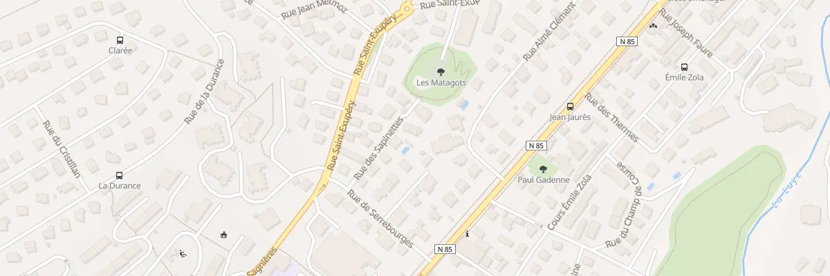 Plan du 8 Rue des Sapinettes à Gap