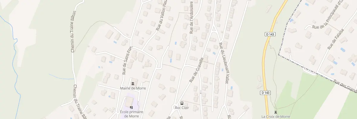 Plan du 3 Rue de l’Ardoisiere à Morre