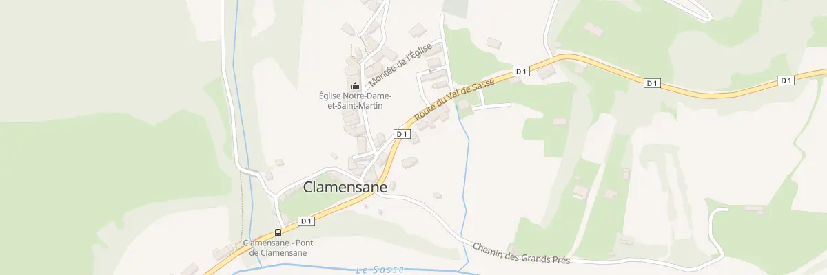 Plan du 7056 Rte Du Val De Sasse à Clamensane