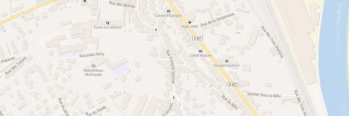 Plan du 31 Rue François Sesmat à Dieulouard