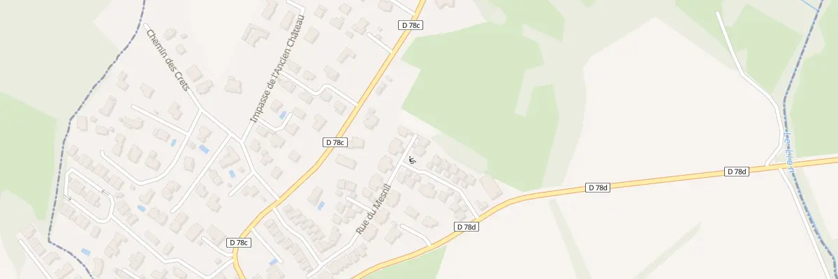 Plan du 16 Rue du Mesnil à Prévessin-Moëns