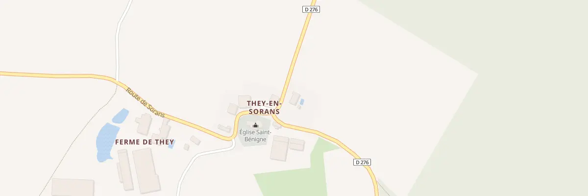 Plan du 2 Rte de Neuvelle à Sorans-lès-Breurey
