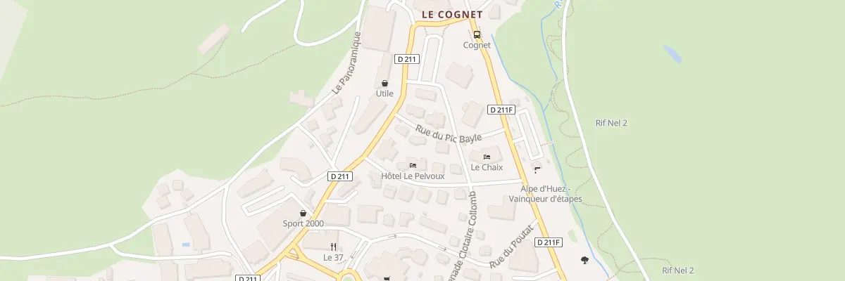 Plan du 38 Rue du Pic Bayle à Huez