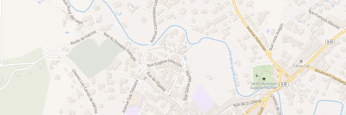 Plan du 67 Rue Eugène Delacroix à Cuers