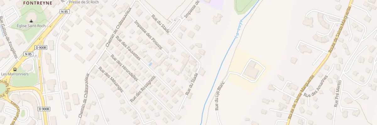 Plan du 24 Rue du Stade à Gap